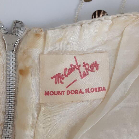 Vintage 1960s A Maxime Original 100% Wool Beaded Evening Volup Top Gypsy Fringe - Picture 11 of 15